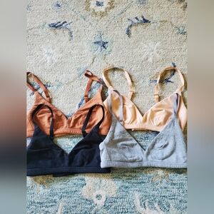 Knickey Subset Organic Bra Lot Bralettes XS
